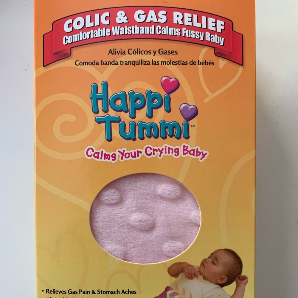 Happi Tummi Baby Colic Band Colic Calm with Happy Tummy Pink

New